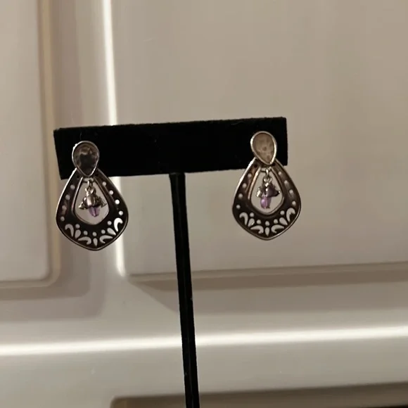 Silpada sterling silver earrings - Picture 4 of 5